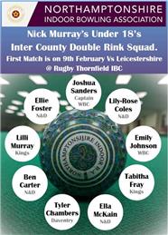 Under 18's Inter County Double Rink Squad