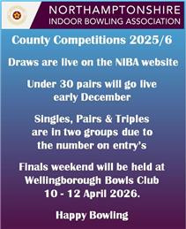 County Competitions Draws are on the Website